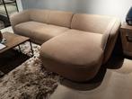 Hoekbank rechts Lavanga taupe **SHOWROOMMODEL**, Nieuw, Stof