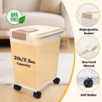 Voerton - Voedselcontainer - Voercontainer - 20L - Transpara, Verzenden