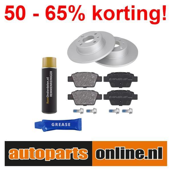 Remschijven + Remblokken Fiat Multipla achterzijde, Auto-onderdelen, Besturing, Nieuw, Fiat, Verzenden