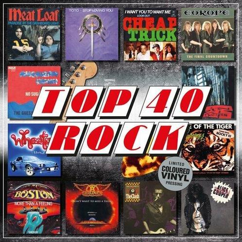 VARIOUS - TOP 40  -ROCK- (Vinyl LP), Cd's en Dvd's, Vinyl | Pop, Verzenden