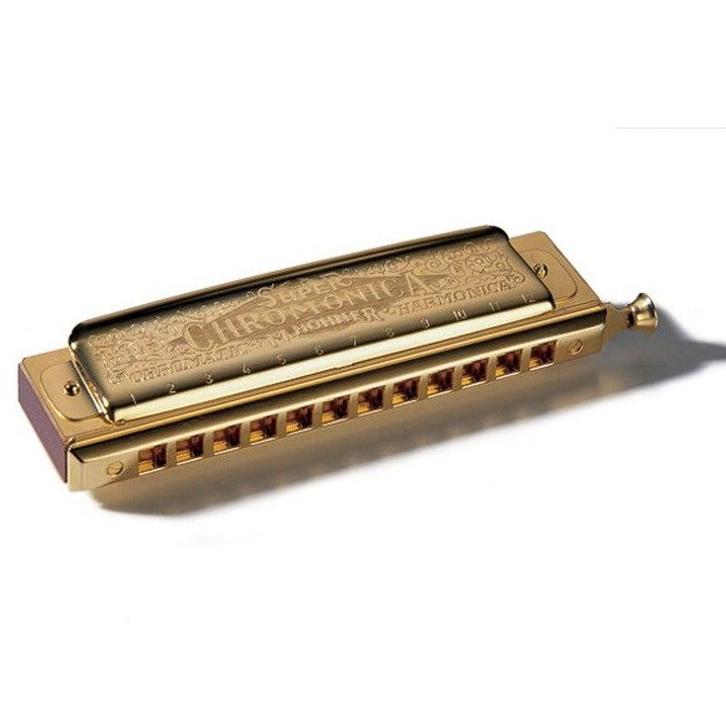 Hohner Chromonica 48/270 Gold C chromatische mondharmonica, Muziek en Instrumenten, Blaasinstrumenten | Mondharmonica's, Verzenden