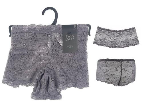 Dames Hipster - kant - flower - grijs, Kleding | Heren, Ondergoed, Verzenden