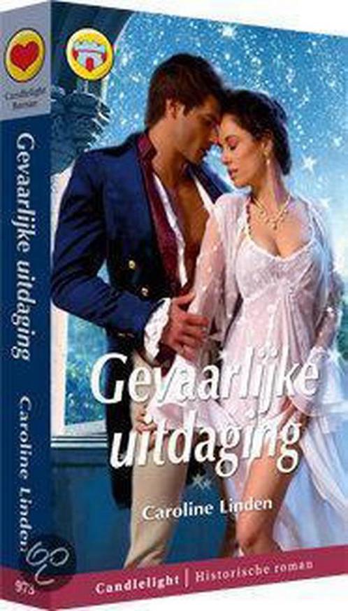 Gevaarlijke uitdaging / Candlelight historische roman / 973, Boeken, Historische romans, Gelezen, Verzenden