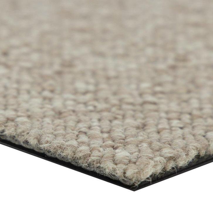 SALE!! - Tapijttegel Pontiac Bouclé Taupe, Huis en Inrichting, Stoffering | Vloerbedekking, Nieuw, Ophalen of Verzenden