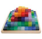 Grimms - Houten Blokken Piramide (100 stuks) klein, Kinderen en Baby's, Nieuw