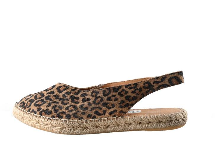 Ayana Espadrilles in maat 41 Panter | 10% korting, Kleding | Dames, Schoenen, Overige kleuren, Zo goed als nieuw, Verzenden