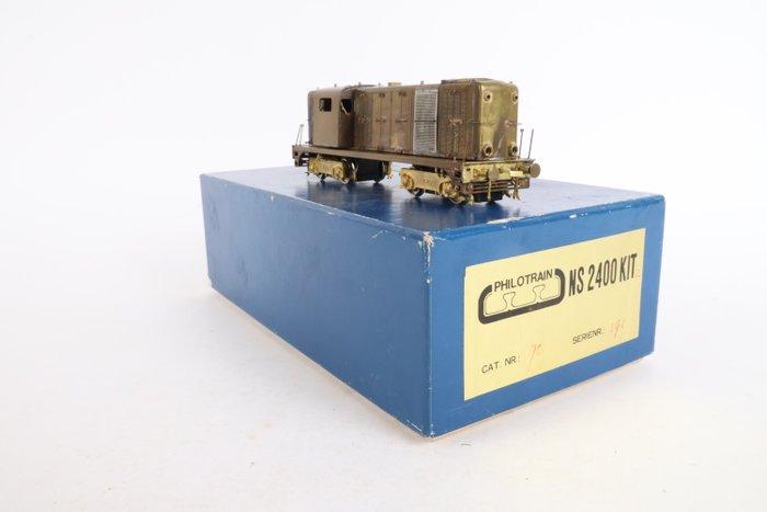 Philotrain H0 - 70-kit - Diesellocomotief (1) - Messing NS, Hobby en Vrije tijd, Modeltreinen | H0