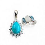 Zonder Minimumprijs - 2-delige sieradenset Zilver -, Sieraden, Tassen en Uiterlijk, Antieke sieraden