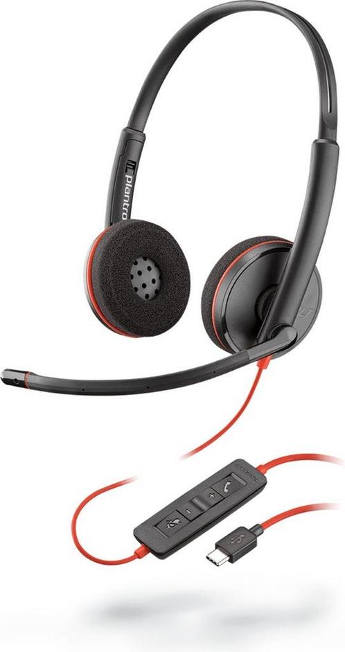 Hoofdtelefoon met microfoon Poly 209749-201 (Elektronica), Audio, Tv en Foto, Koptelefoons, Nieuw, Verzenden