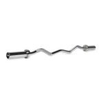 VirtuFit Olympische EZ Curl Bar - Halterstang - 120 cm, Sport en Fitness, Fitnessmaterialen, Verzenden, Nieuw