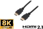 HDMI 2.1 kabel - 1 meter - 8K, Muziek en Instrumenten, Kabels en Stekkers, Nieuw, Ophalen of Verzenden