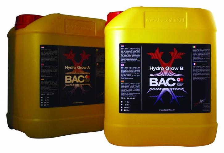 B.A.C. Hydro Groei A+B 5 ltr, Tuin en Terras, Plantenvoeding, Nieuw, Ophalen of Verzenden