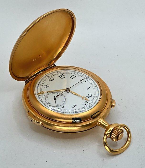 Le Phare - Le Locle - Vergoldete Savonette - Minutes, Sieraden, Tassen en Uiterlijk, Horloges | Heren