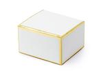 Geschenkdoosjes Rand Goud 6cm 10st, Verzenden, Nieuw