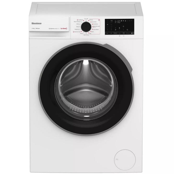 Blomberg Lwa18461w Wasmachine 8kg 1400t, Witgoed en Apparatuur, Wasmachines, Nieuw, Voorlader, 85 tot 90 cm, Ophalen of Verzenden