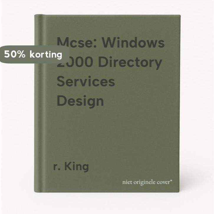 Mcse: Windows 2000 Directory Services Design 9789041909114, Boeken, Informatica en Computer, Zo goed als nieuw, Verzenden