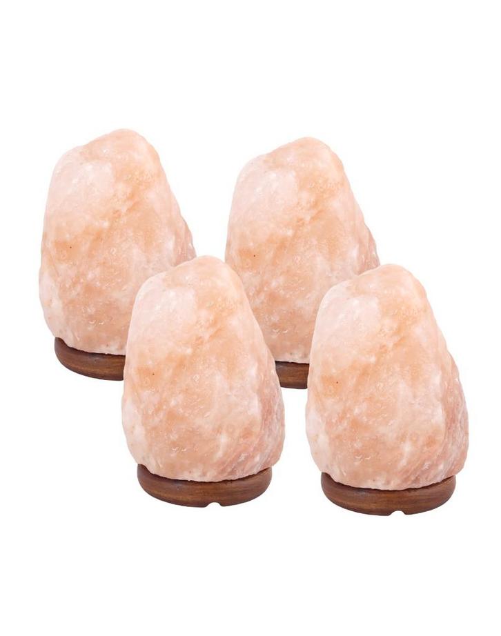 15% Korting! - 4 x Zoutlamp 2 tot 4kg - Himalayazout / Zo..., Huis en Inrichting, Lampen | Tafellampen, Nieuw, Ophalen of Verzenden