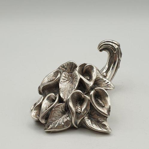 Fratelli Bruni - Cornucopia Calle rivestita in Argento 925, Antiek en Kunst, Antiek | Goud en Zilver
