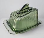 Royal Leerdam - Boterschotel - Kaasstolp, Art Deco,