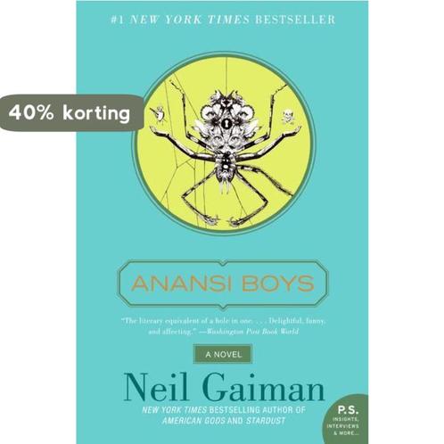 Anansi Boys 9780061342394 Neil Gaiman, Boeken, Overige Boeken, Gelezen, Verzenden