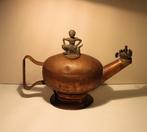 Olielamp - Koper, Brons - Thaise olielamp, Antiek en Kunst