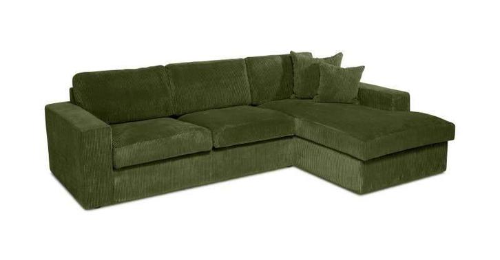 Hoekbank Leiden - hoekbanken - Groen, Huis en Inrichting, Banken | Sofa's en Chaises Longues, Nieuw, Overige materialen