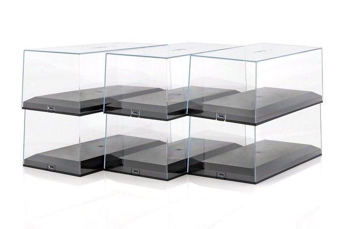 Exclusiv Cars 1:18 - Modelauto (6) - 6x Showcase met zwarte, Hobby en Vrije tijd, Modelauto's | 1:5 tot 1:12