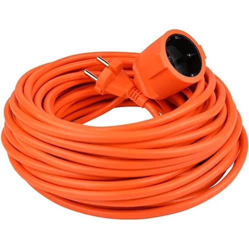 VB Verlengsnoer 20 meter - H05VV-F - 2x1.5mm² - Zonder, Doe-het-zelf en Verbouw, Elektra en Kabels, Nieuw, Verzenden