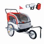 Multifunctionele fietsaanhanger en kinderwagen - 2-zits -..., Vering, Nieuw, 20 tot 40 kg, Ophalen of Verzenden