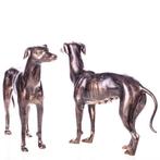 Figuur - Deko Windhunde aus Gusseisen im 2er Set –, Antiek en Kunst
