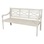 SenS-Line Tuinbank Louis Greywash Gebeitst Acacia Hardhout, Verzenden, Nieuw, Hout