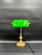 Bureaulamp - Prachtige klassieke bankierslamp - massief, Antiek en Kunst