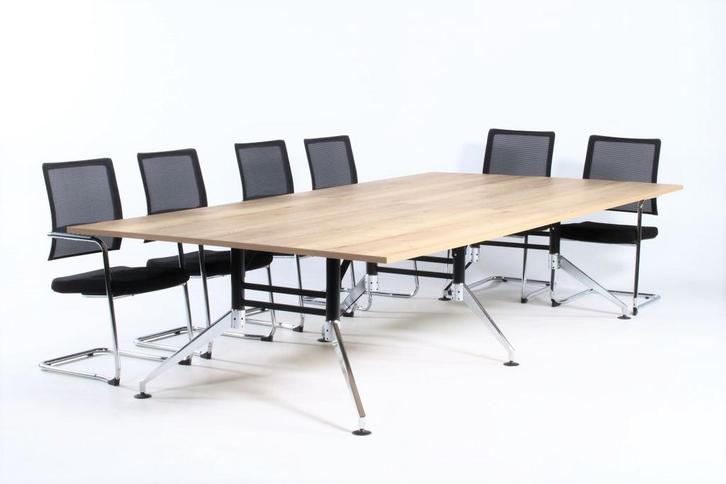 Vergadertafel 320 SIGN met 12 luxe vergaderstoelen van Flitz, Zakelijke goederen, Kantoor en Winkelinrichting | Kantoormeubilair en Inrichting