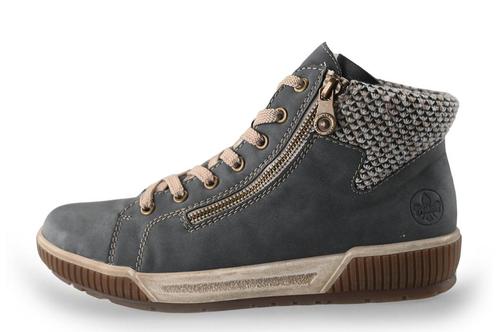 Rieker Veterboots in maat 39 Blauw | 10% extra korting, Kleding | Dames, Schoenen, Blauw, Gedragen, Overige typen, Verzenden