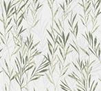 Profhome 367123-GU Bloemen behang mat groen wit 5,33 m2, Huis en Inrichting, Stoffering | Behang, Verzenden