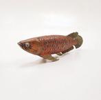 Franz Bergmann - sculptuur, Grand poisson Carpe koï - 28 cm