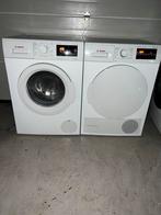Prachtige Bosch 8KG Wasmachine Bosch 8KG Warmtepompdroger!, Energieklasse A of zuiniger, 1200 tot 1600 toeren, Minder dan 85 cm