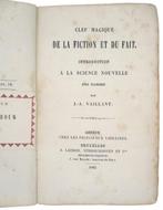 Jean-Alexandre Vaillant - Clef Magique de la fiction et du, Antiek en Kunst