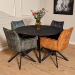 Eetkamerstoel Dani, 5 kleuren velvet stof, Huis en Inrichting, Nieuw, Vijf, Zes of meer stoelen, Stof, Modern