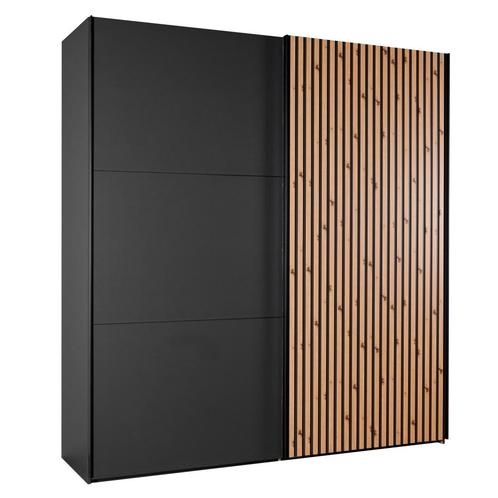 SALE: -17% Woonexpress Kledingkast Bakel - Spaanplaat -, Huis en Inrichting, Kasten | Kledingkasten, 50 tot 75 cm, Met deur(en)