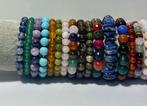 20 armbanden van natuurlijke mineralen: Nefriet;, Verzamelen, Mineralen en Fossielen