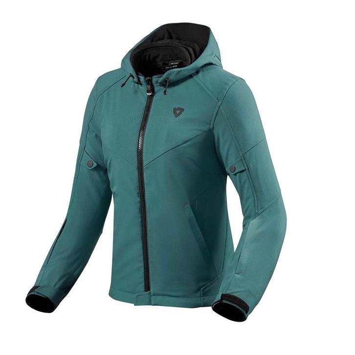 REVIT! Afterburn Lady Jas Donkergroen, Motoren, Kleding | Motorkleding, Dames, Nieuw met kaartje, Jas | textiel, Verzenden