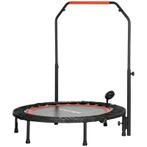 TRUUSK Minitrampoline met Verstelbare Handgreep - LCD-monito, Verzenden, Nieuw