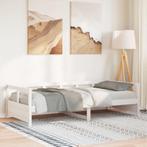 vidaXL Slaapbank zonder matras 80x200 cm massief grenenhout, Huis en Inrichting, Slaapkamer | Bedden, Eenpersoons, Verzenden, Wit