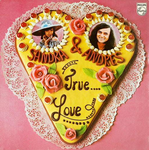 LP gebruikt - Sandra + Andres - True Love, Cd's en Dvd's, Vinyl | Pop, Zo goed als nieuw, Verzenden