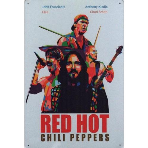 Wandbord - Red Hot Chili Peppers The Band, Huis en Inrichting, Woonaccessoires | Wanddecoraties, Nieuw, Ophalen of Verzenden