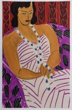 Henri Matisse (1869-1954) - La dame à la robe rayée