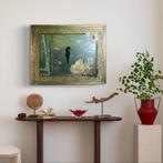 Lara van de Hoef (1971) - Seahorse (100 x 80 cm), Antiek en Kunst
