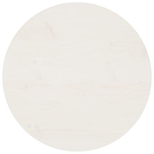 Grenen Tafelblad Wit Ã50cm | OP=OP | Tweedekansje, Huis en Inrichting, Tafelonderdelen, 50 tot 100 cm, Tafelblad, 50 tot 100 cm