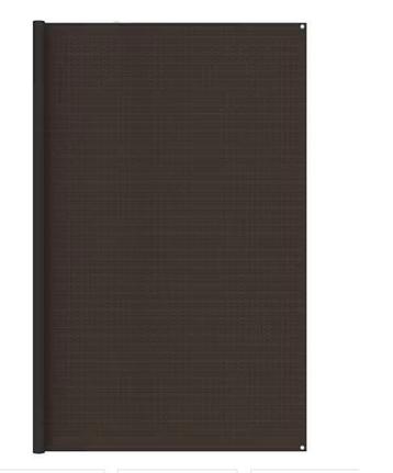 VidaXL tent tapijt, donkerbruin, 300 x 600 cm beschikbaar voor biedingen